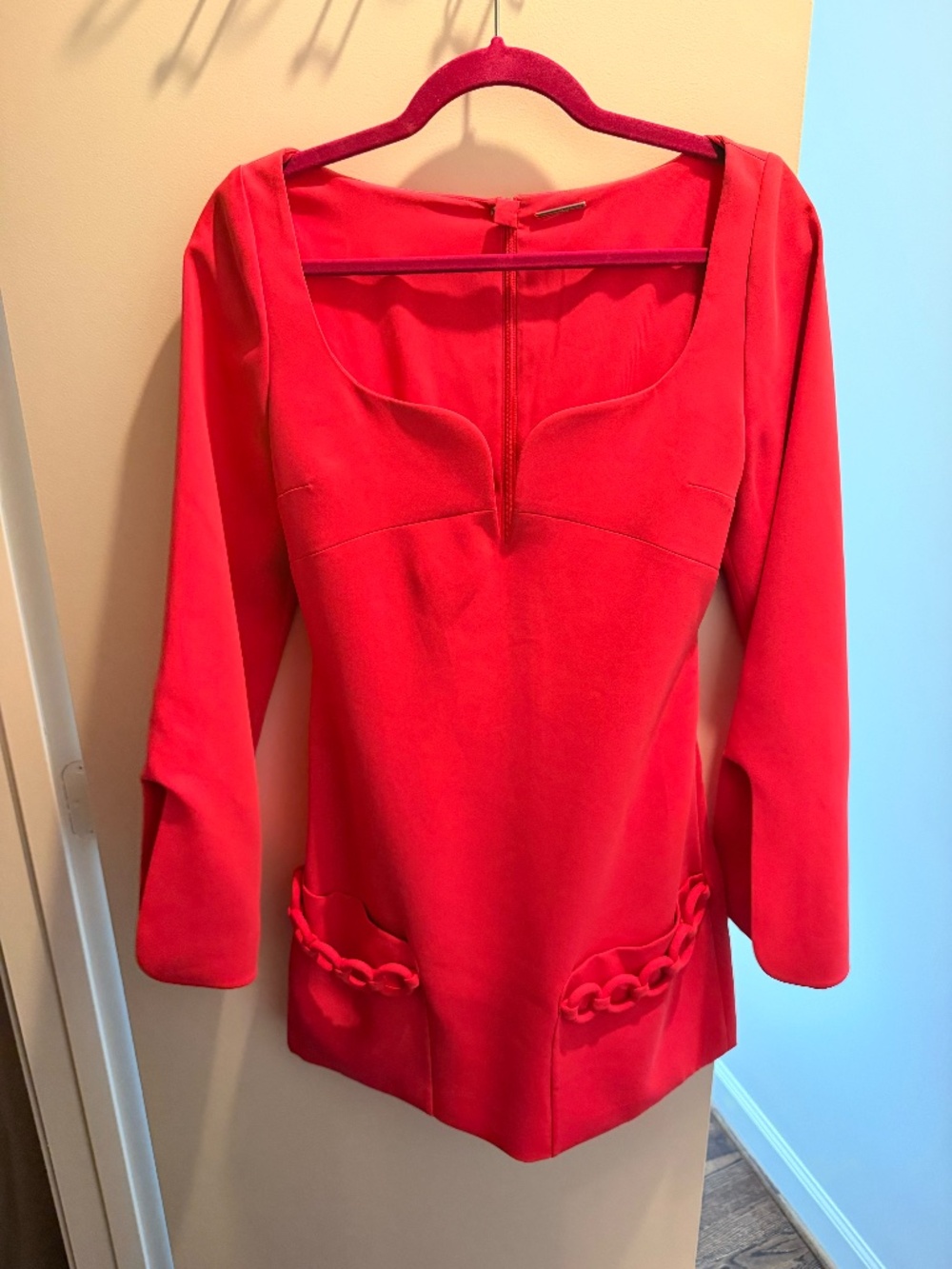 Never Worn Alexis Fuscia Mini Dress